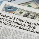 Federal $2000 Deposit Arriving January 2026