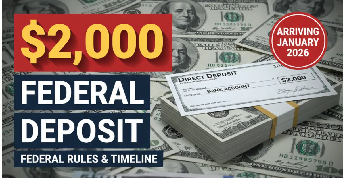 Federal $2,000 Deposit January 2026