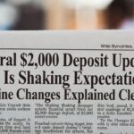 Federal $2,000 Deposit Update 2026