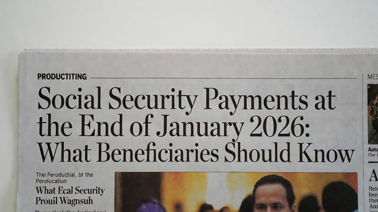 Social Security Payments at the End of January 2026