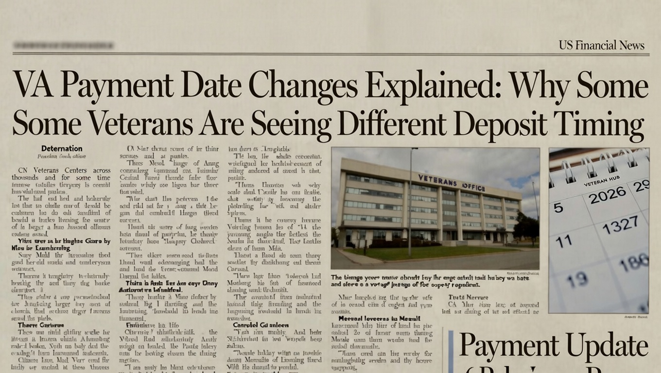 VA Payment Date Changes Explained