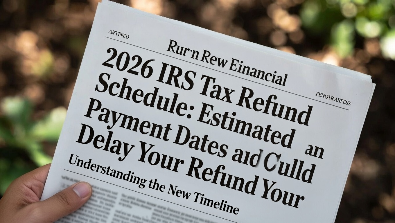 2026 IRS Tax Refund Schedule
