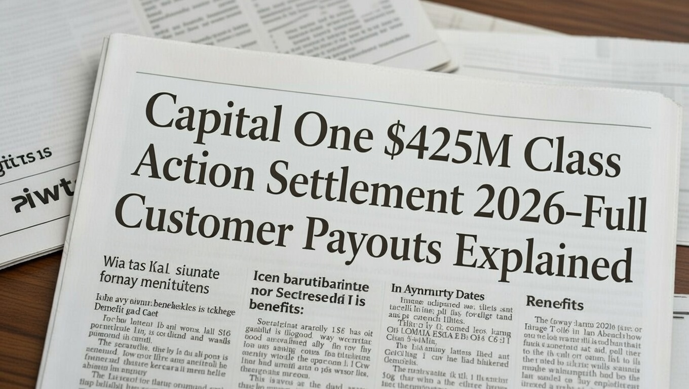 Capital One $425M Class Action Settlement 2026
