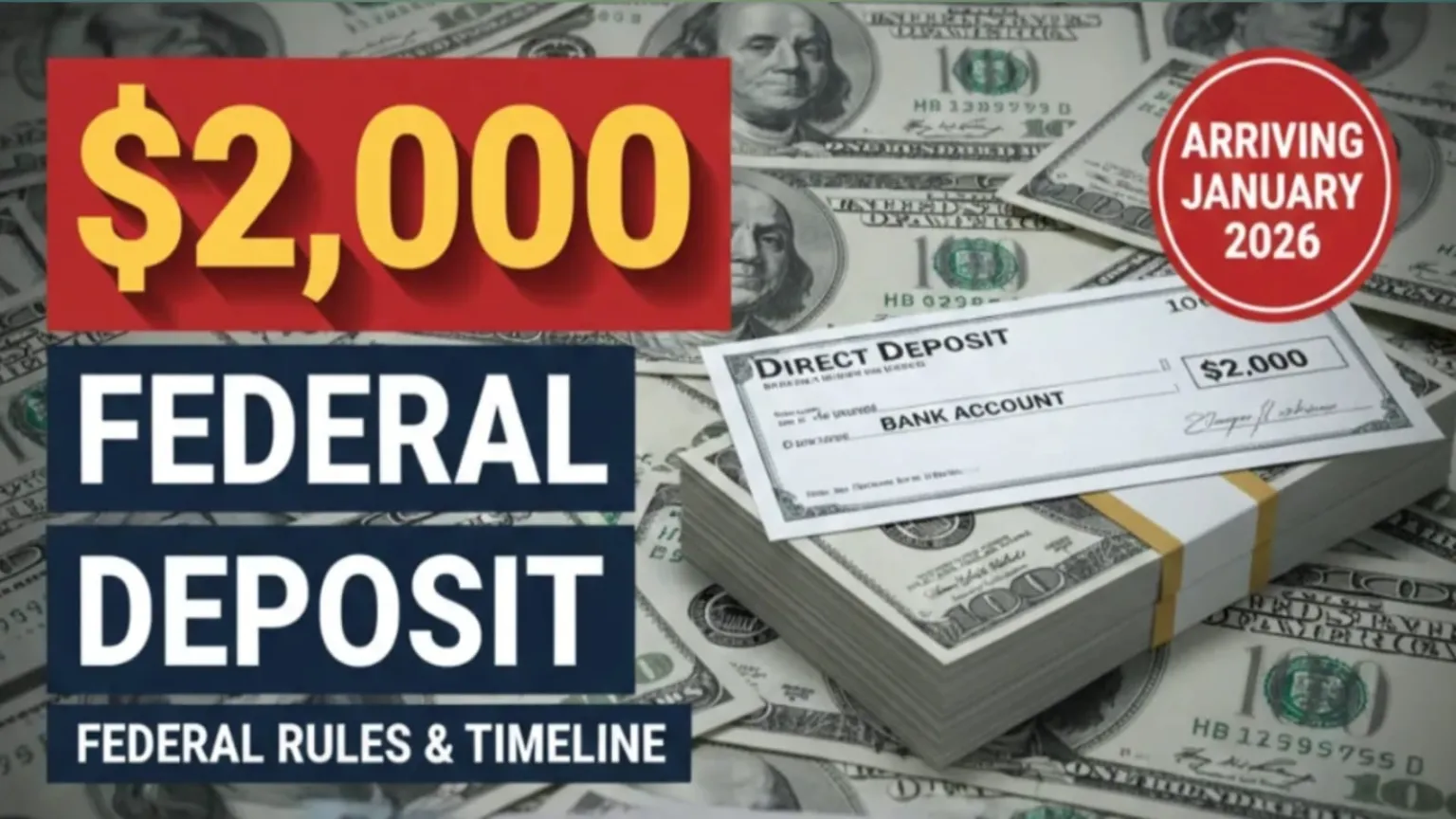Federal $2,000 Deposit January 2026
